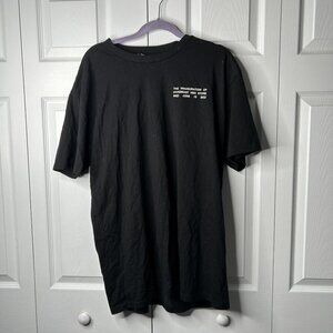 HBX Hypebeast New York, NY Black Short Sleeve T-Shirt Size X-Large XL